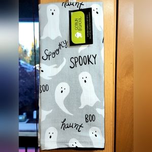 Goblin & Ghoul Ghost Kitchen Towels Set of 2 Halloween Kitchen Towels